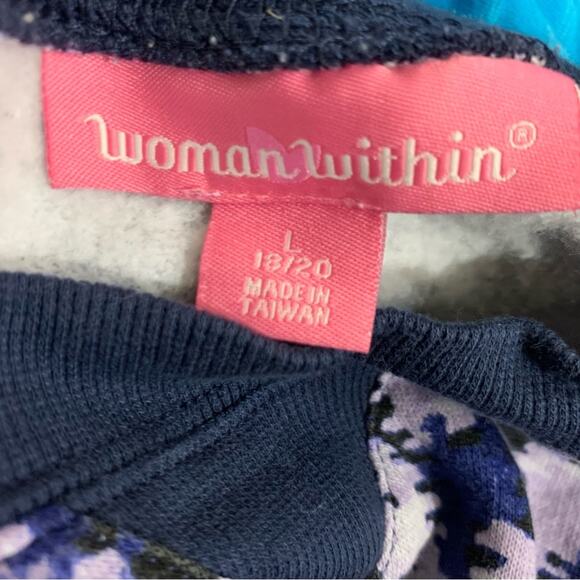 Woman within long sleeve top size large 18 20 - Picture 5 of 7